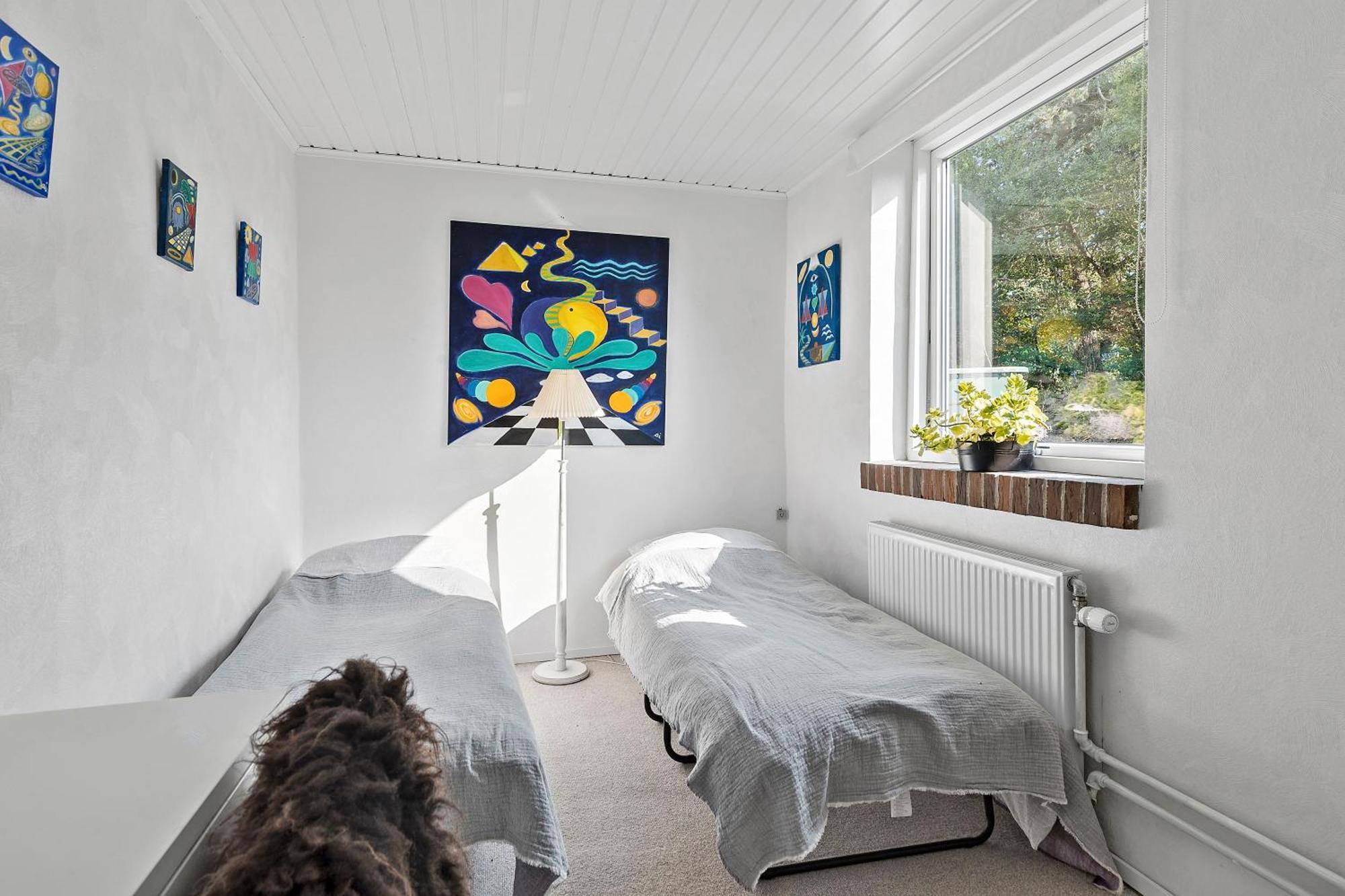 Logi I Hus Med Kunst Og Have Bed & Breakfast Vestervig Exterior photo